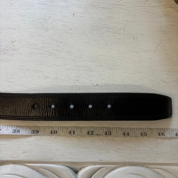 Carhartt Leather Belt Black 39" - 43" Hole Range - Picture 4 of 6